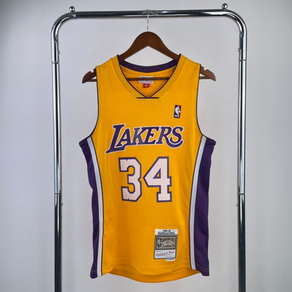 NBA Los Angeles Lakers 1999/2000 #34 Shaquille O’Neal classic Jersey