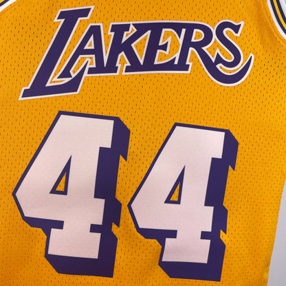 NBA Los Angeles Lakers 1971/1972 #44 Jerry West classic Jersey