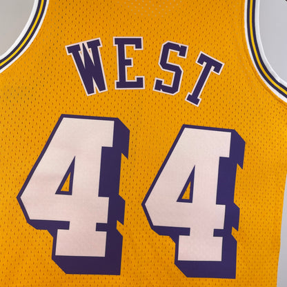 NBA Los Angeles Lakers 1971/1972 #44 Jerry West classic Jersey