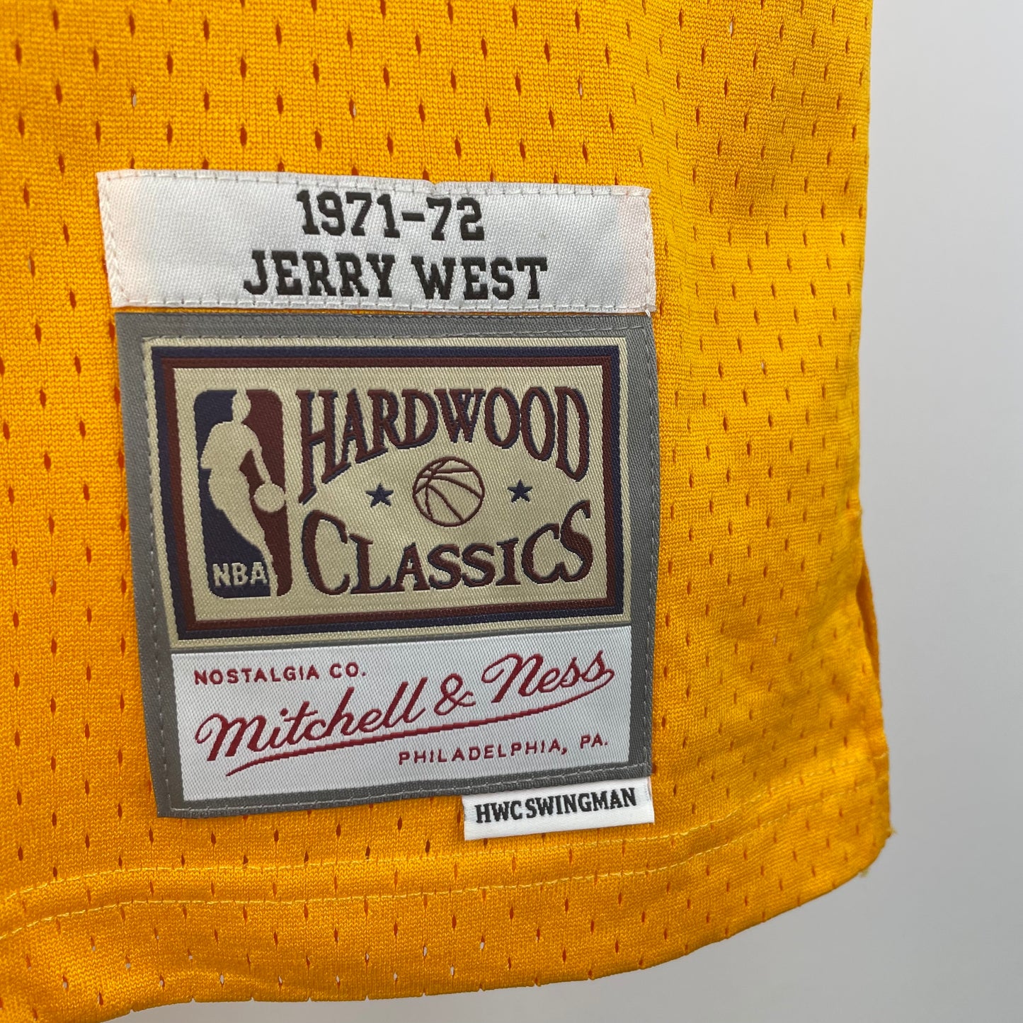 NBA Los Angeles Lakers 1971/1972 #44 Jerry West classic Jersey