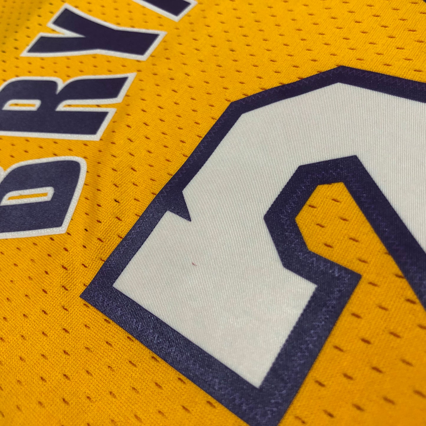 NBA Los Angeles Lakers 2008/2009 #24 Kobe Bryant yellow classic Jersey