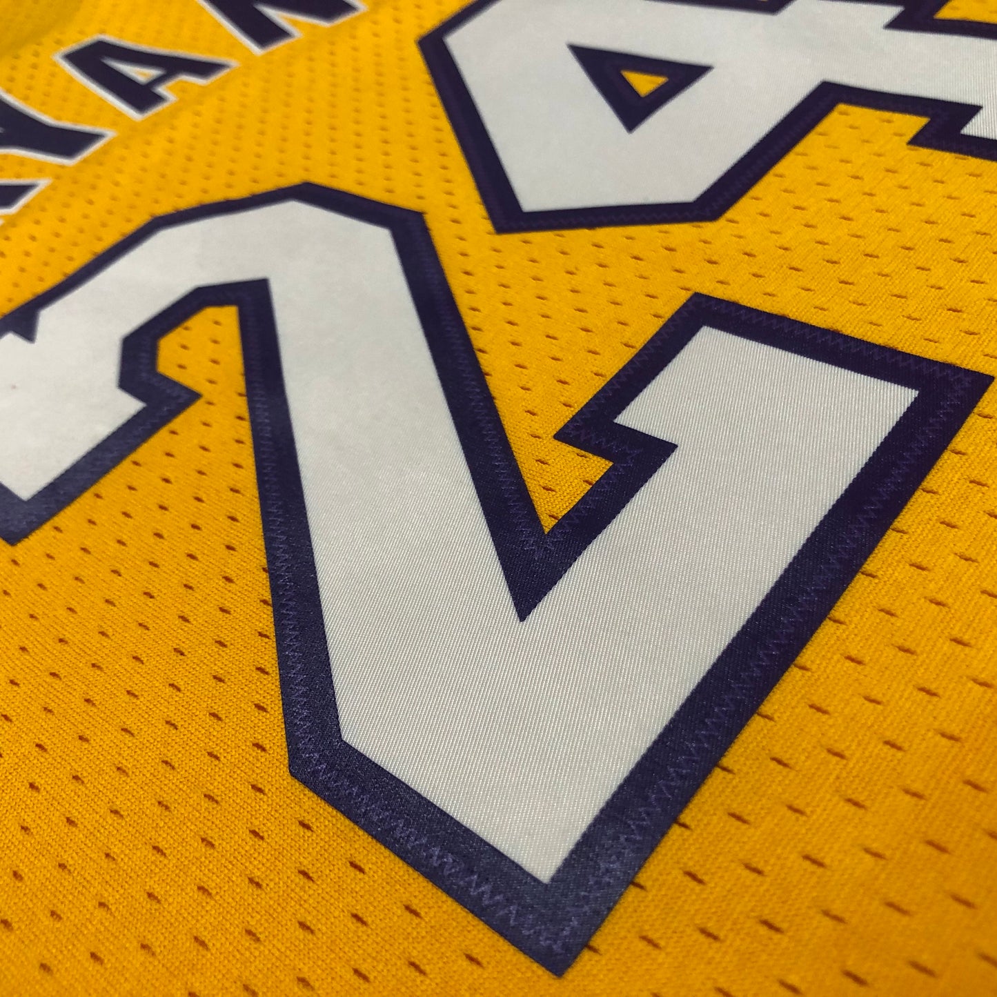 NBA Los Angeles Lakers 2008/2009 #24 Kobe Bryant yellow classic Jersey