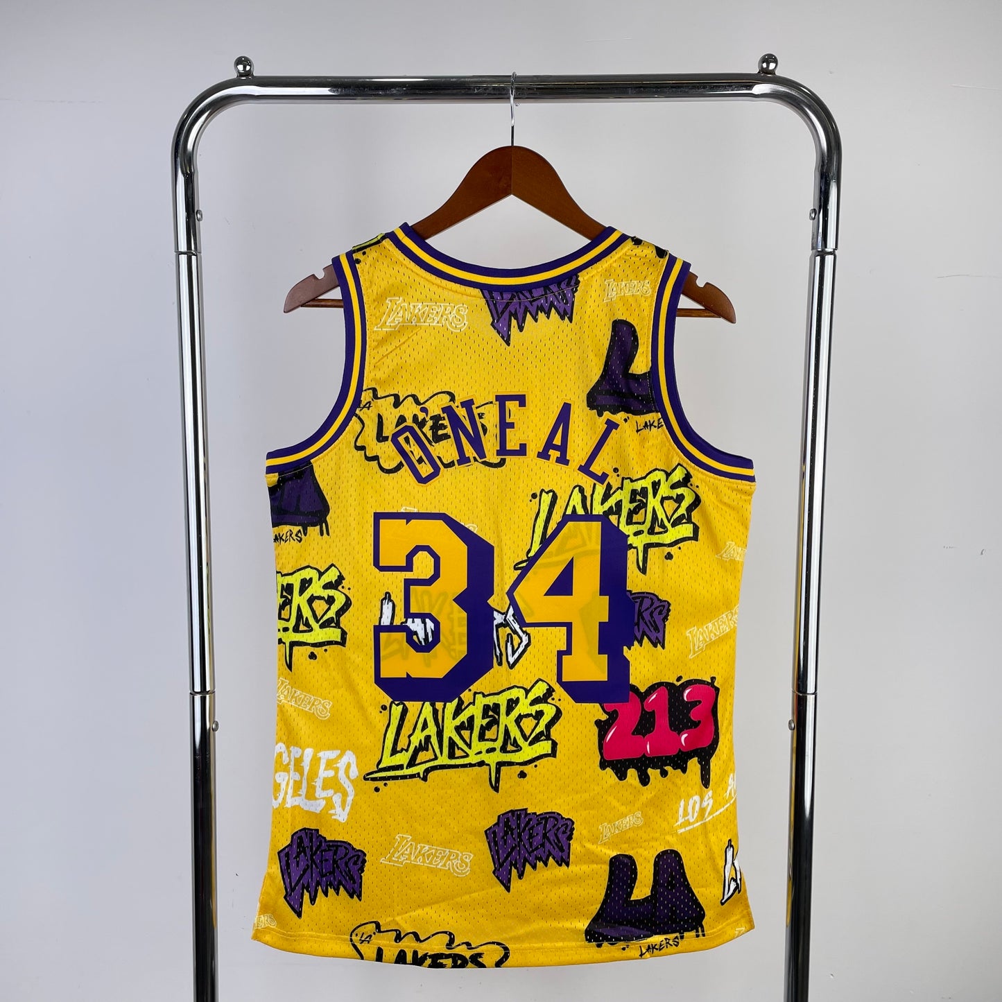 NBA Los Angeles Lakers 1996/1997 #34 Shaquille O’Neal classic special edition Jersey