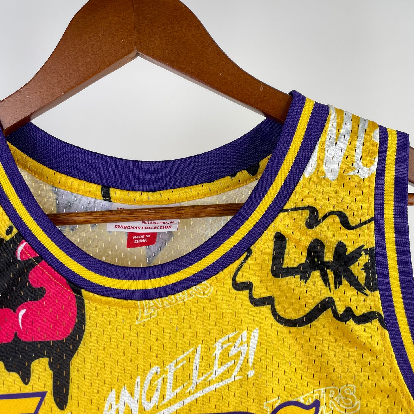 NBA Los Angeles Lakers 1996/1997 #34 Shaquille O’Neal classic special edition Jersey