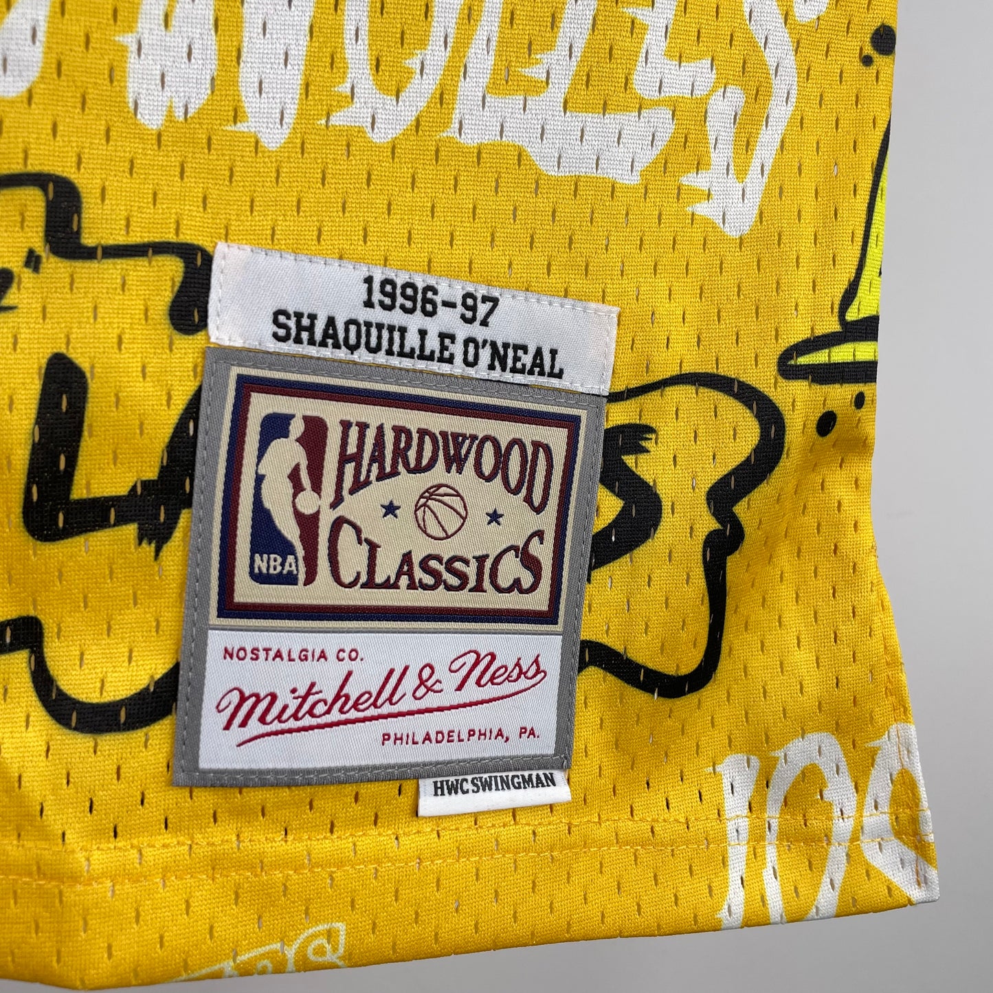 NBA Los Angeles Lakers 1996/1997 #34 Shaquille O’Neal classic special edition Jersey