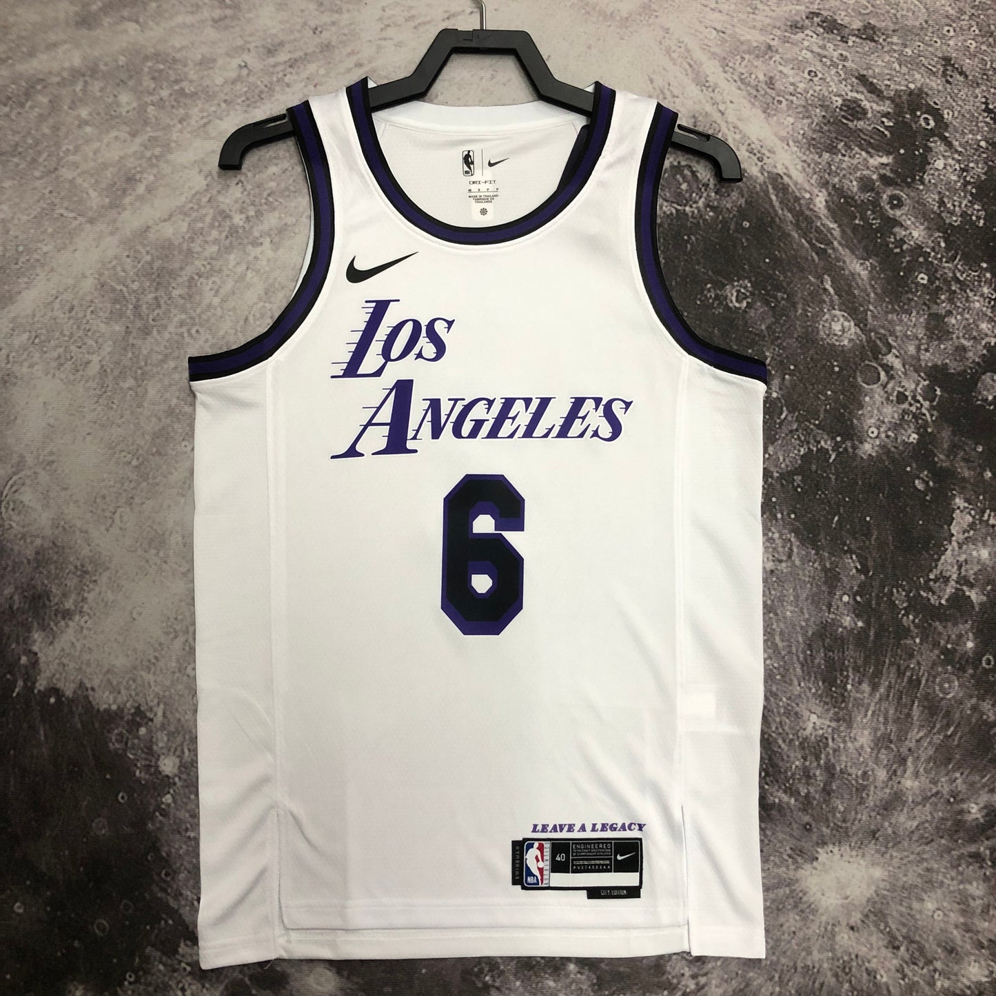 NBA Los Angeles Lakers black and white special edition Jersey