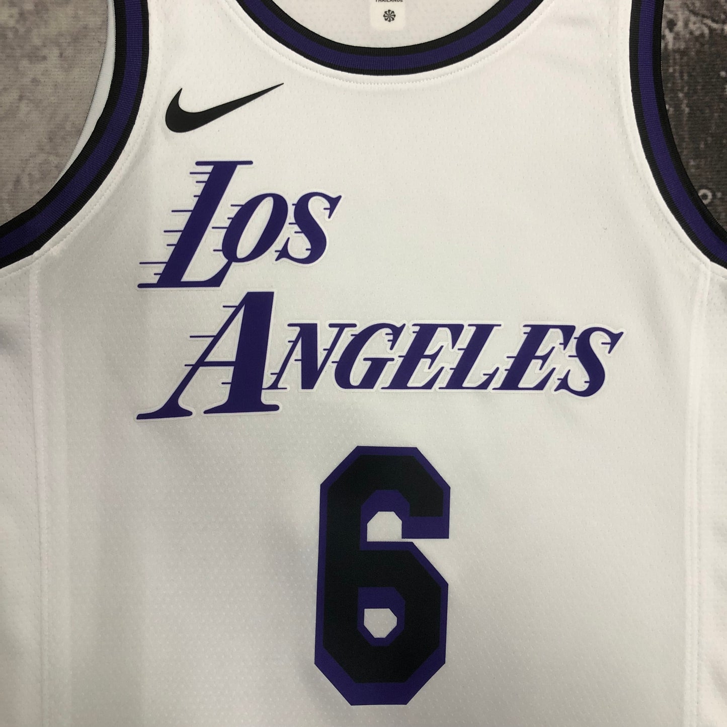NBA Los Angeles Lakers black and white special edition Jersey