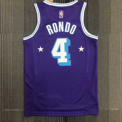 NBA Los Angeles Lakers Purple and stars Jersey