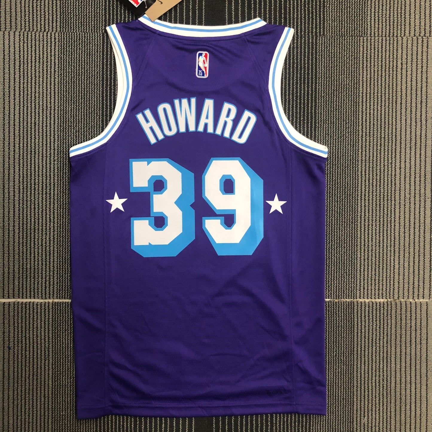 NBA Los Angeles Lakers Purple and stars Jersey