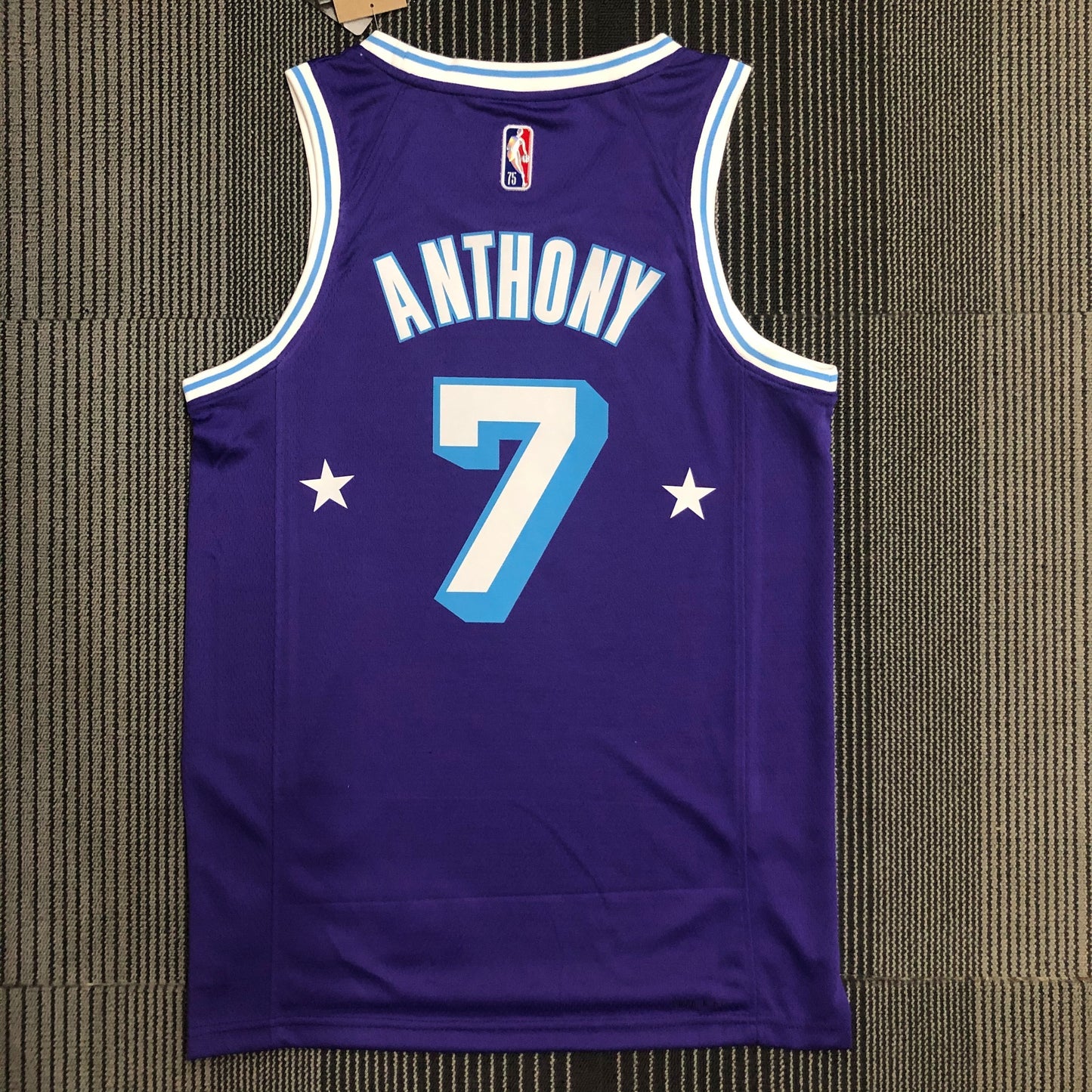NBA Los Angeles Lakers Purple and stars Jersey