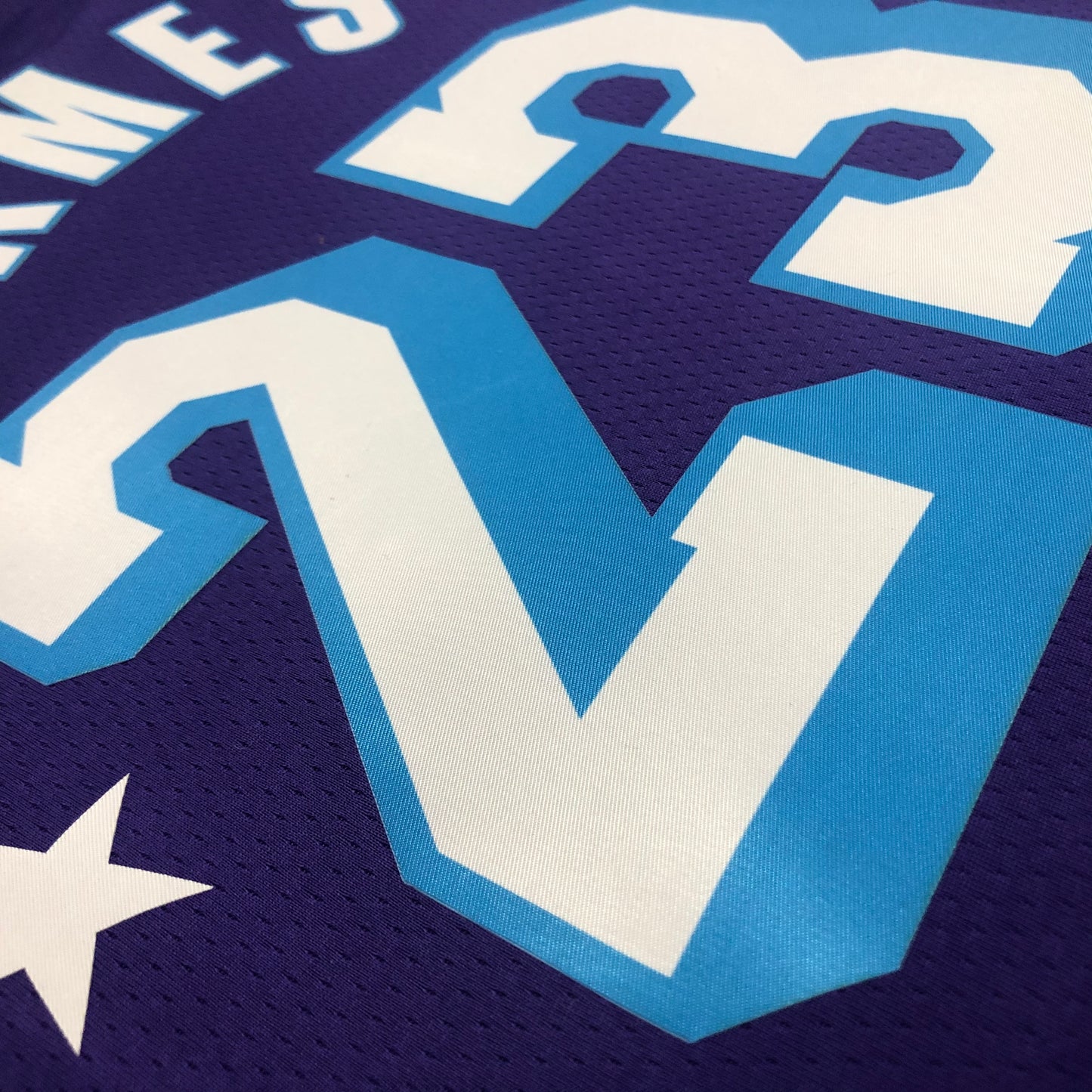 NBA Los Angeles Lakers Purple and stars Jersey