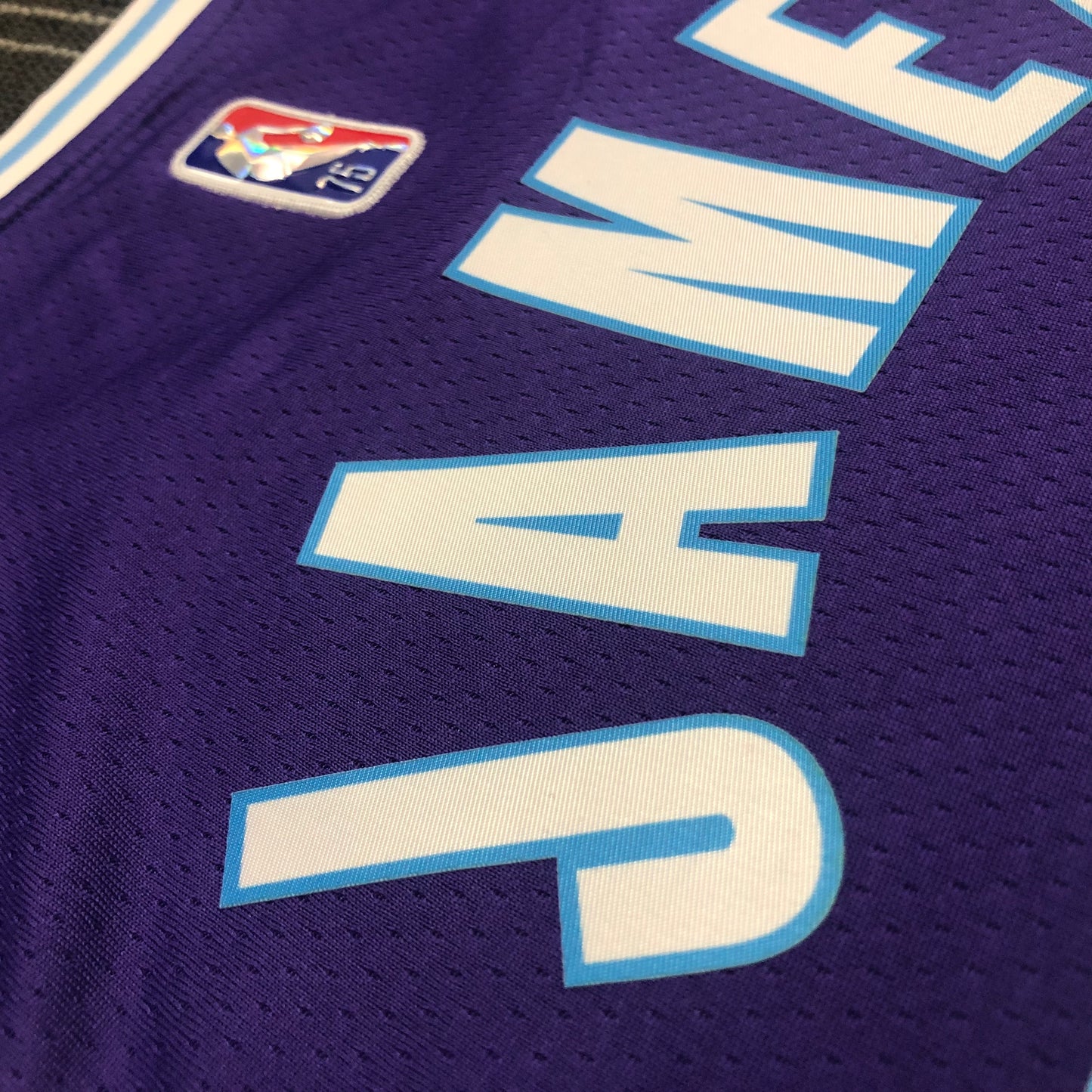 NBA Los Angeles Lakers Purple and stars Jersey
