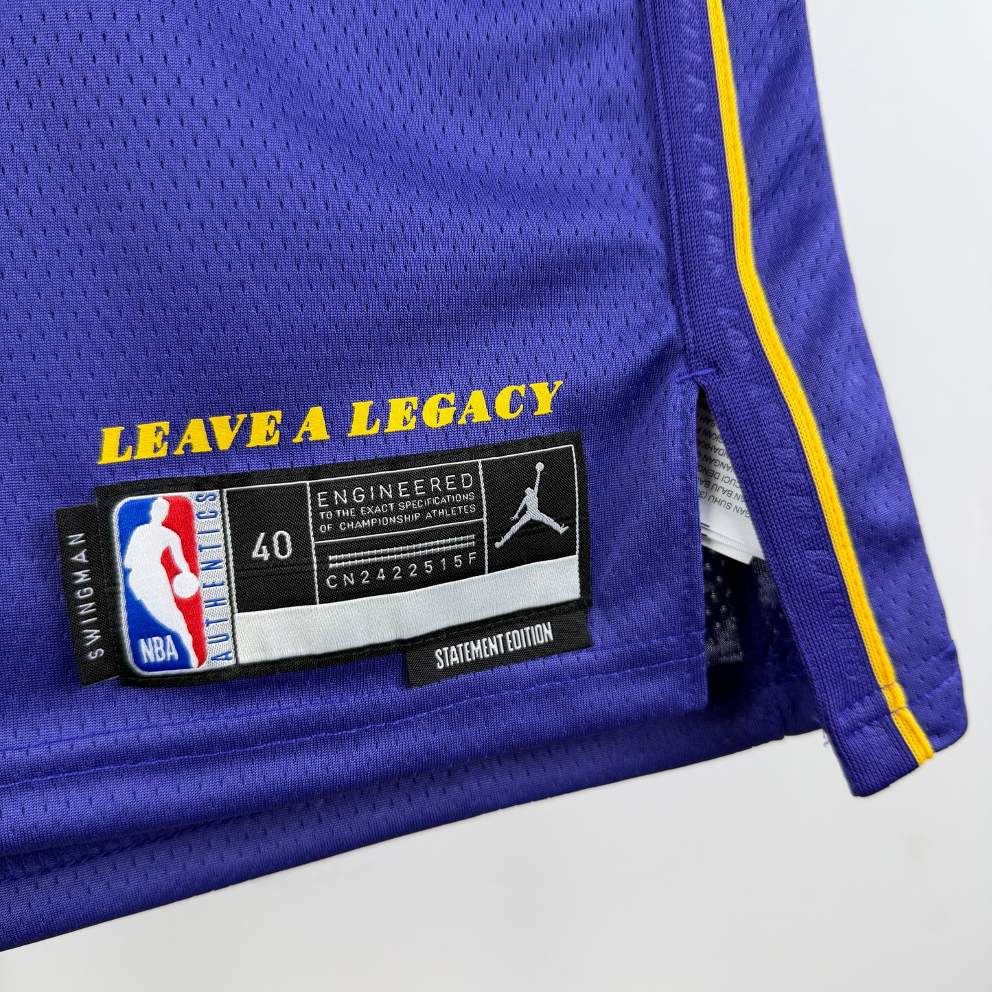 NBA Los Angeles Lakers 2025/2026 purple Jersey