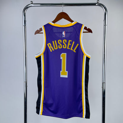NBA Los Angeles Lakers purple retro style Jersey