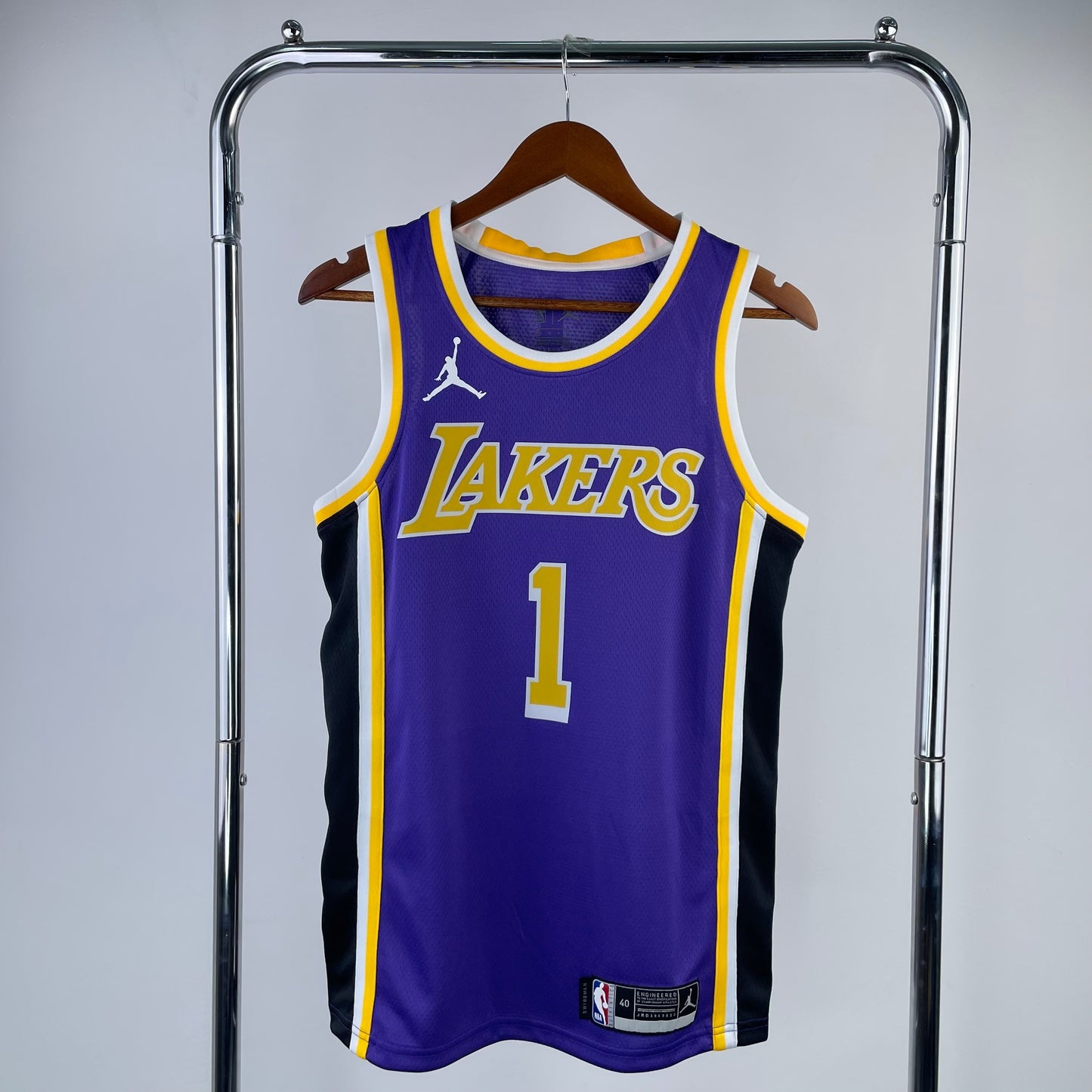 NBA Los Angeles Lakers purple retro style Jersey