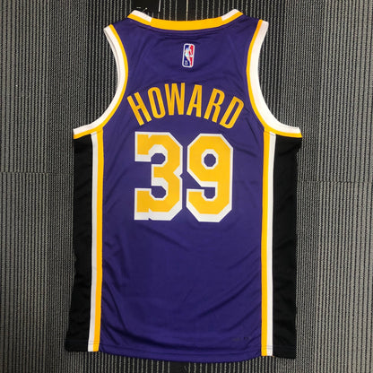 NBA Los Angeles Lakers purple retro style Jersey