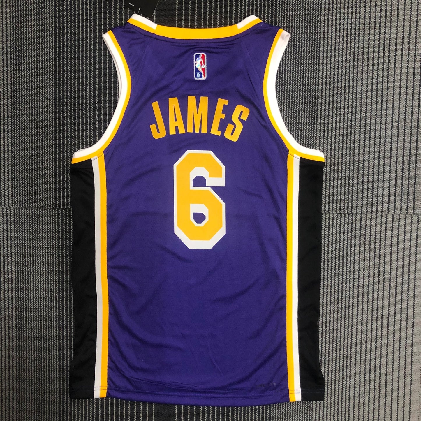 NBA Los Angeles Lakers purple retro style Jersey