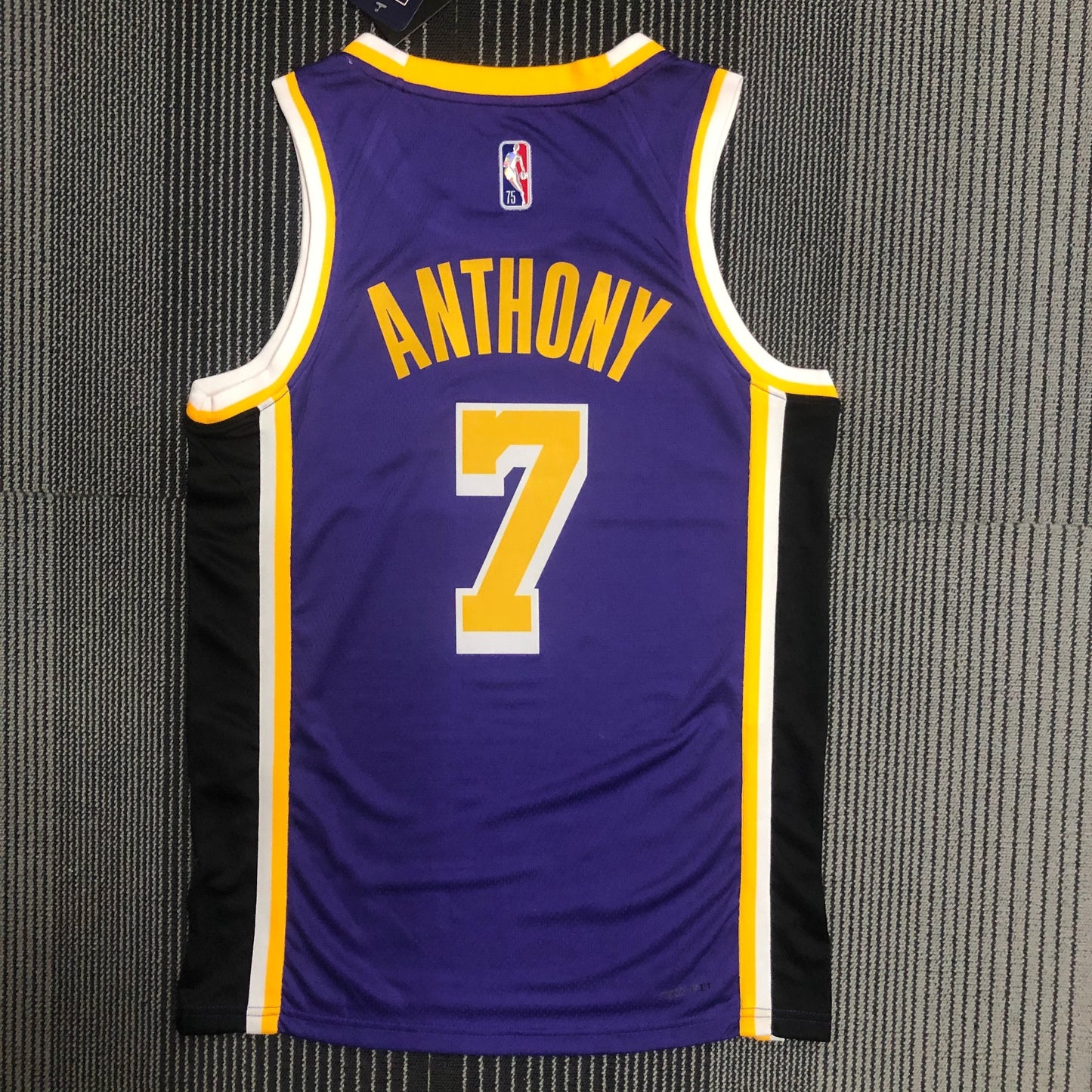 NBA Los Angeles Lakers purple retro style Jersey