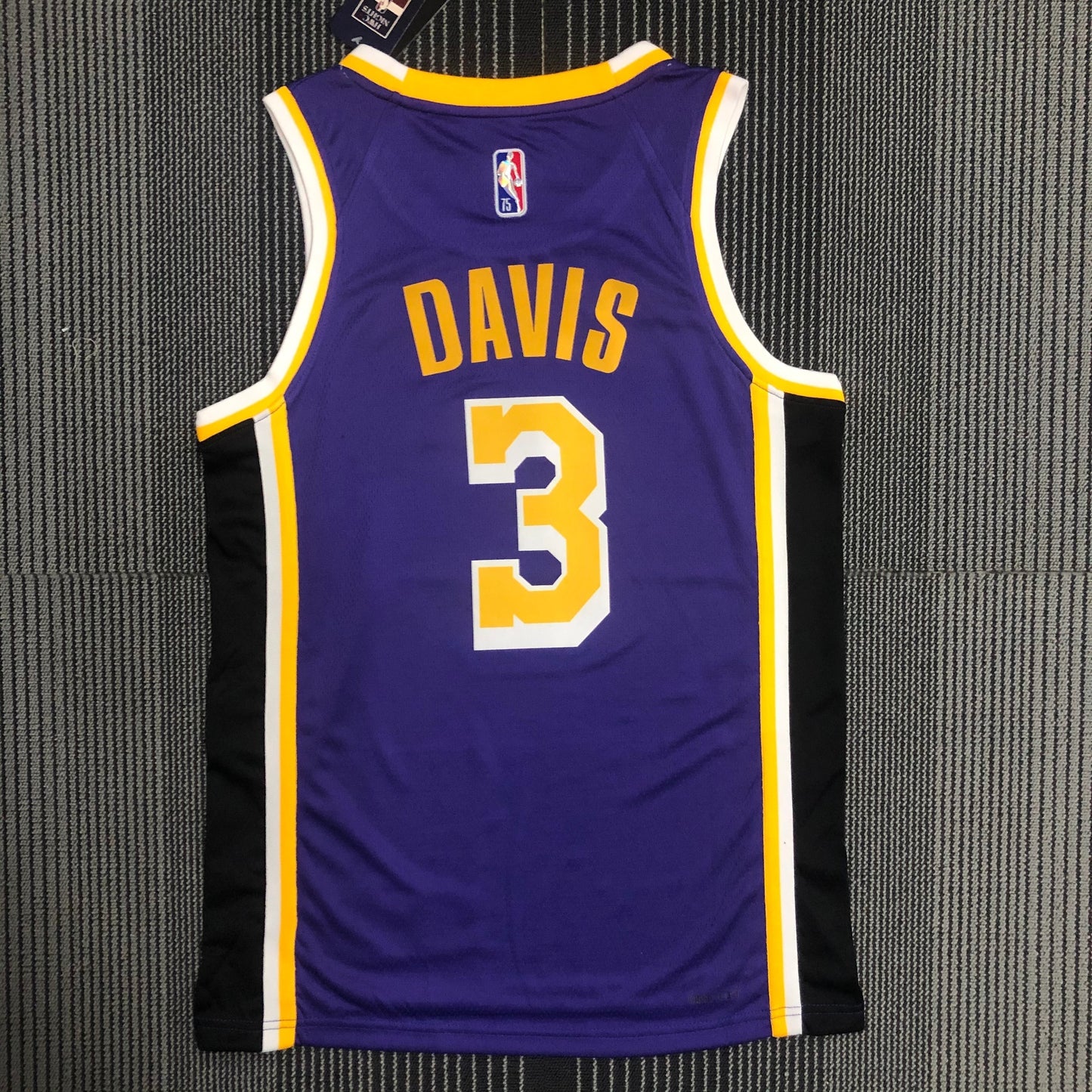 NBA Los Angeles Lakers purple retro style Jersey