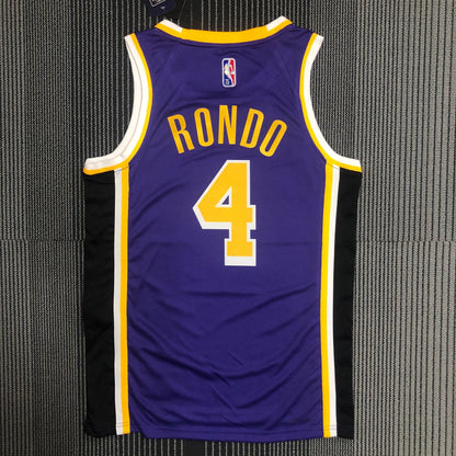 NBA Los Angeles Lakers purple retro style Jersey