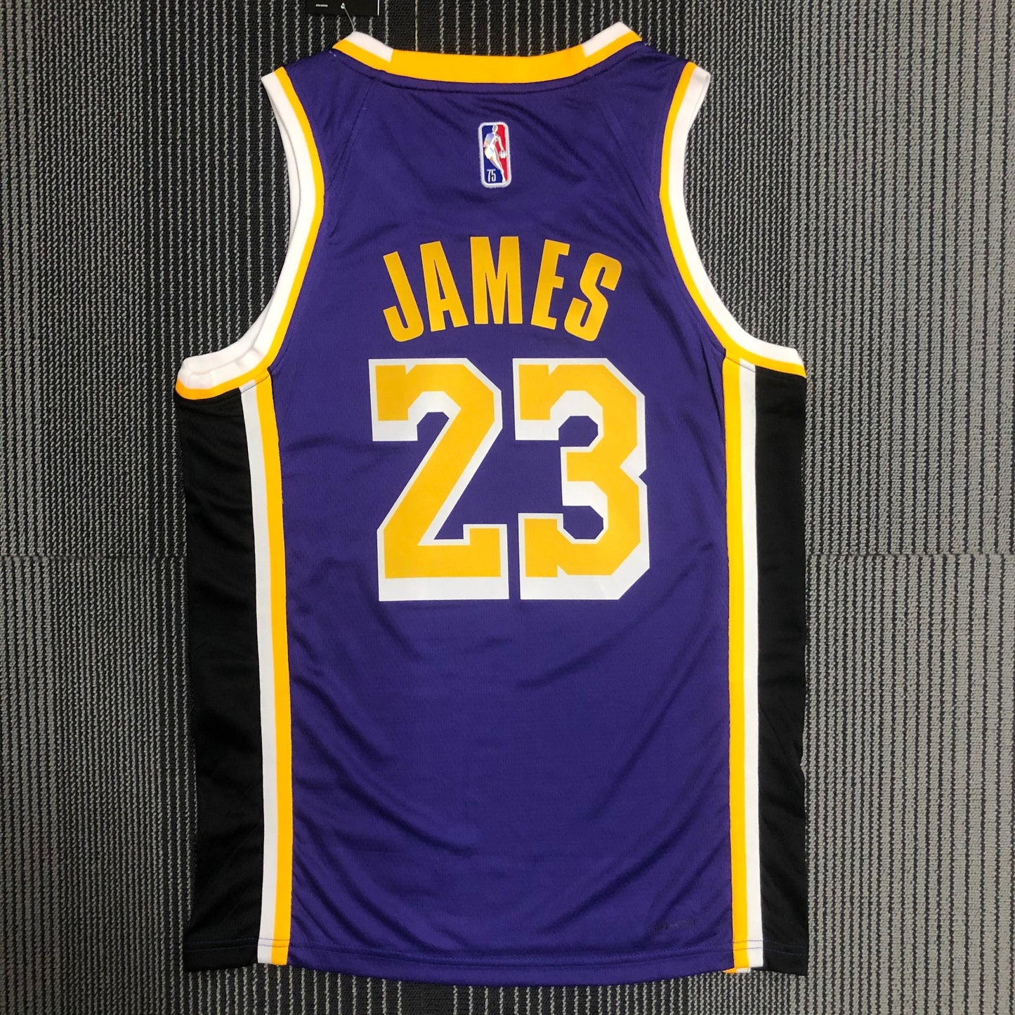 NBA Los Angeles Lakers purple retro style Jersey