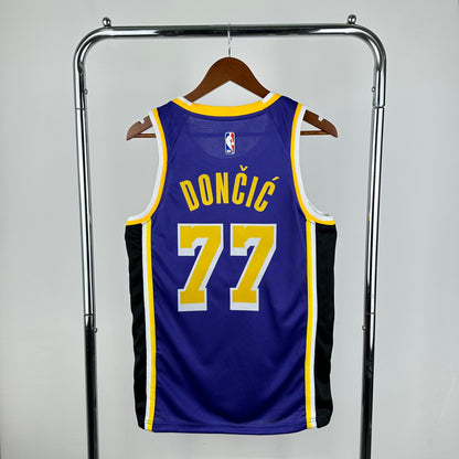 NBA Los Angeles Lakers purple retro style Jersey