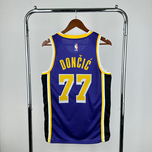 NBA Los Angeles Lakers purple retro style Jersey