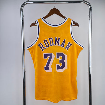 NBA Los Angeles Lakers 1998/1999 #73 Dennis Rodman classic Jersey