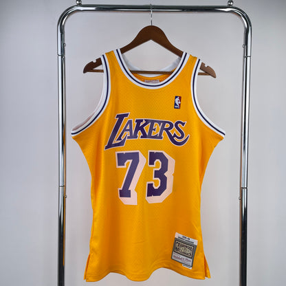 NBA Los Angeles Lakers 1998/1999 #73 Dennis Rodman classic Jersey