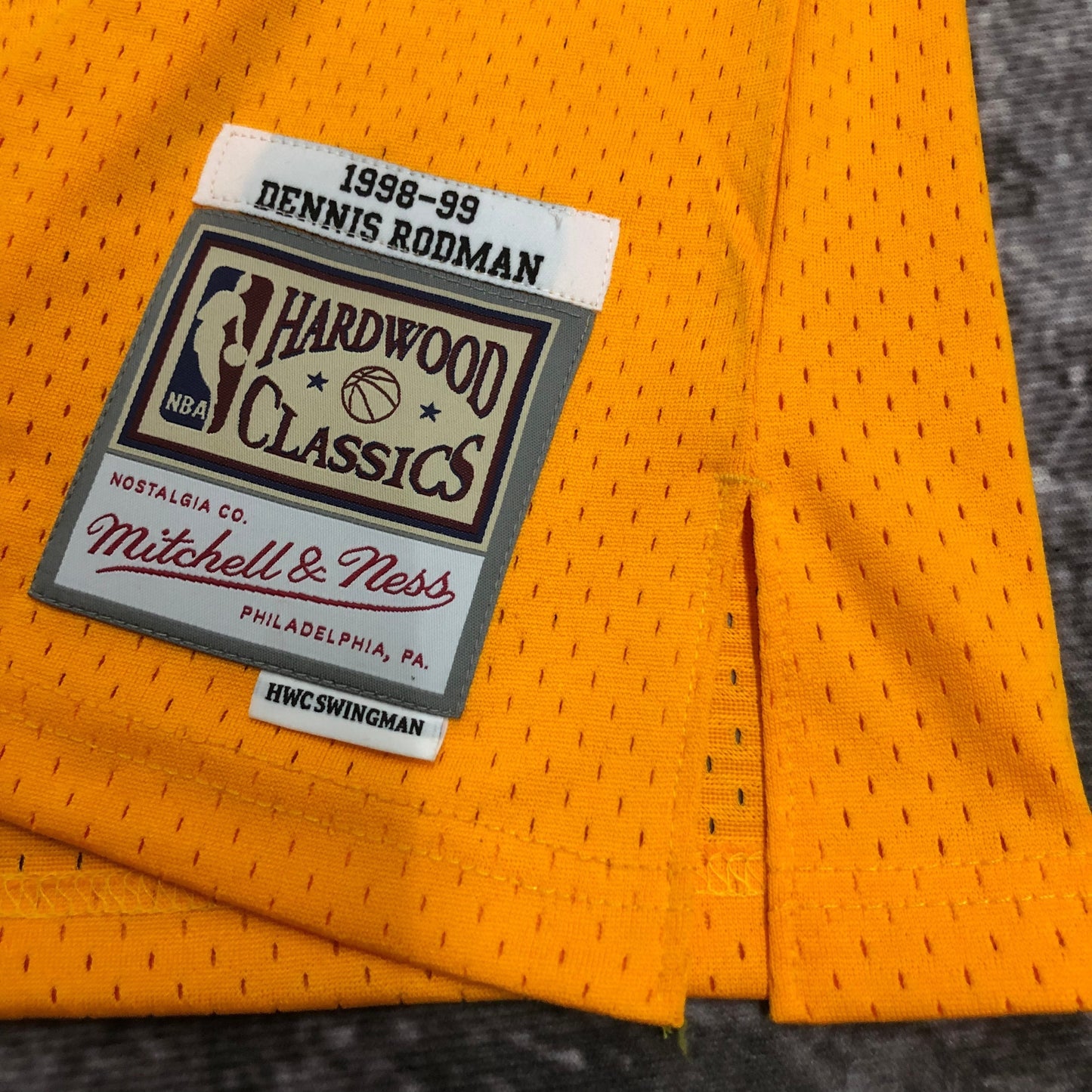 NBA Los Angeles Lakers 1998/1999 #73 Dennis Rodman classic Jersey