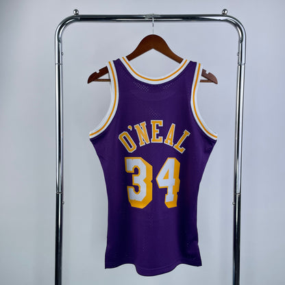 NBA Los Angeles Lakers 1996/1997 #34 Shaquille O’Neal classic Jersey