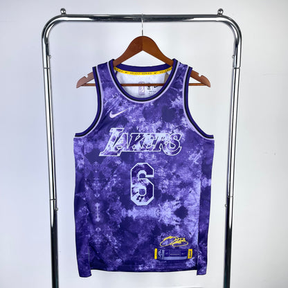 NBA Los Angeles Lakers #6 LeBron James special edition Jersey