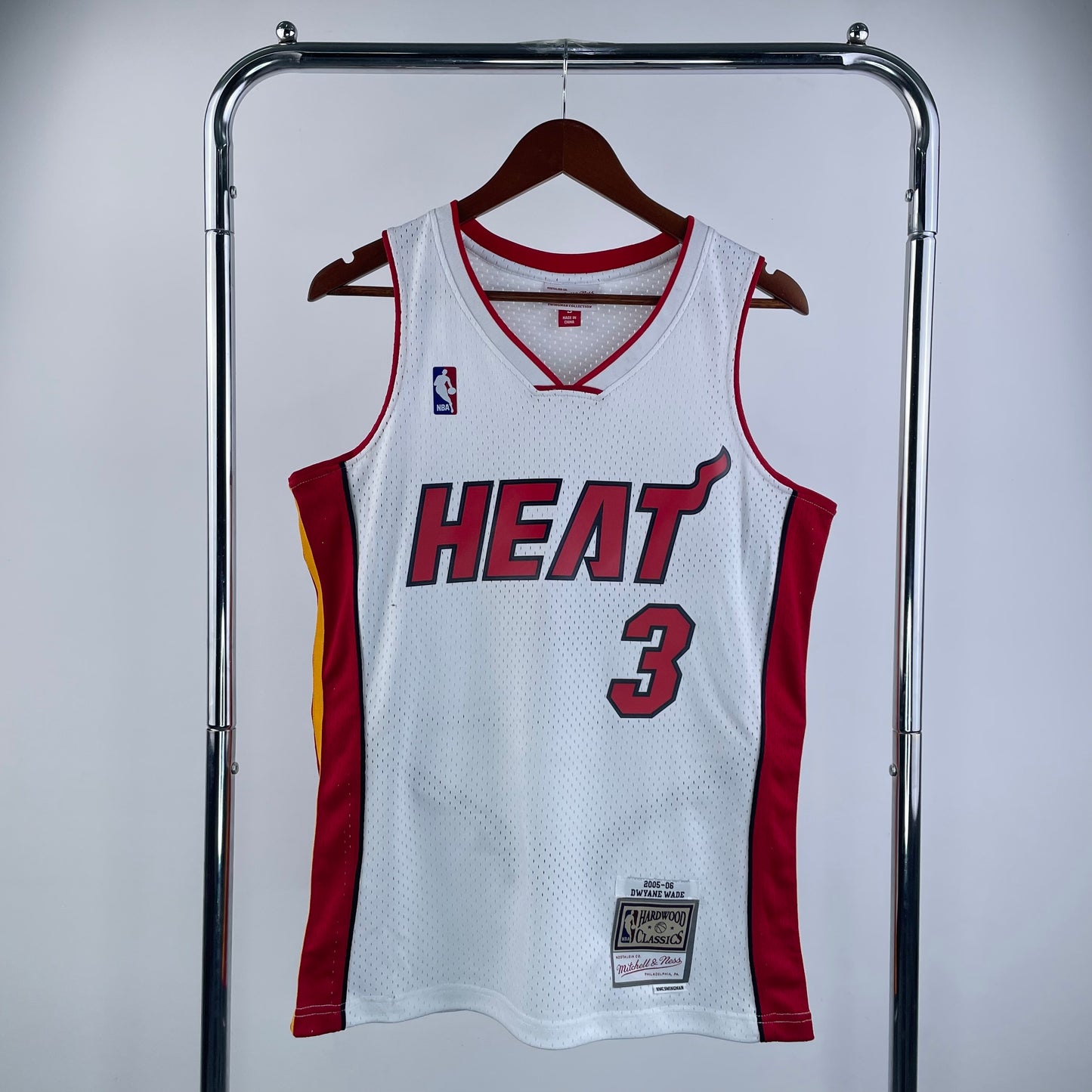 NBA Miami Heat 2005/06 #3 Dwayne Wade classic Jersey