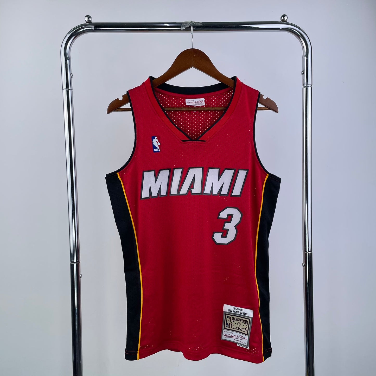 NBA Miami Heat 2005/06 #3 Dwayne Wade classic Jersey