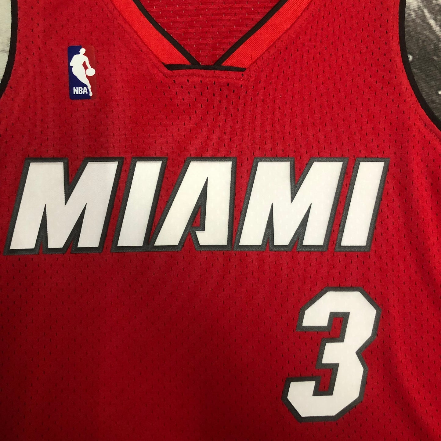 NBA Miami Heat 2005/06 #3 Dwayne Wade classic Jersey