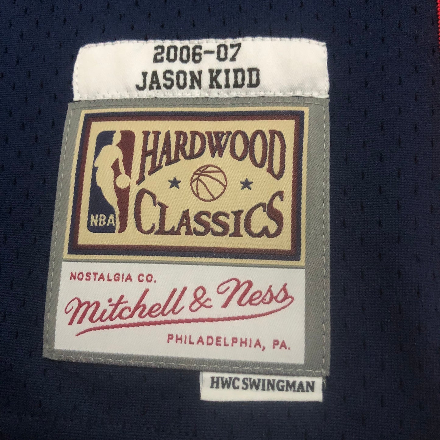 NBA New Jersey Nets 2006/07 #5 Jason Kidd classic Jersey