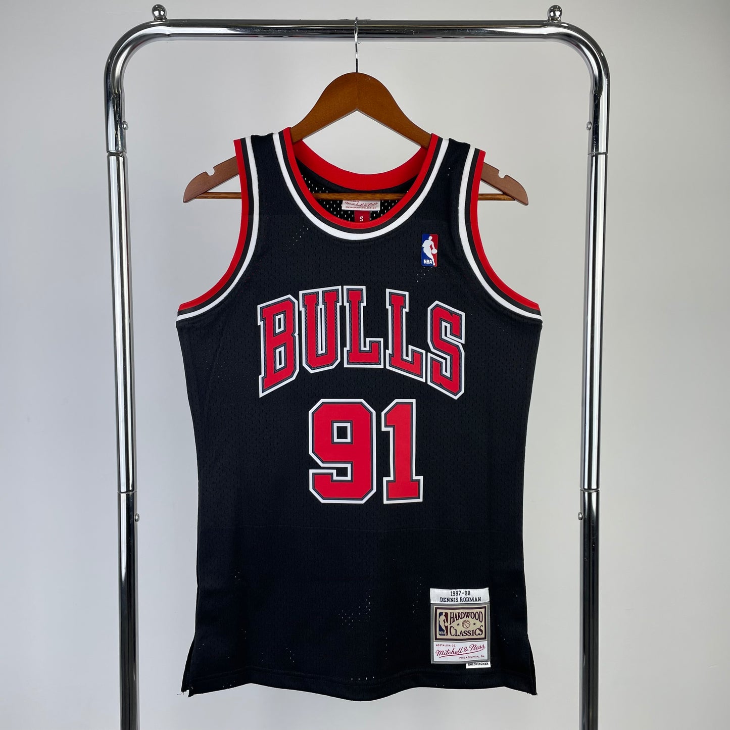 NBA Chicago Bulls 1997/98 #91 Dennis Rodman classic Jersey