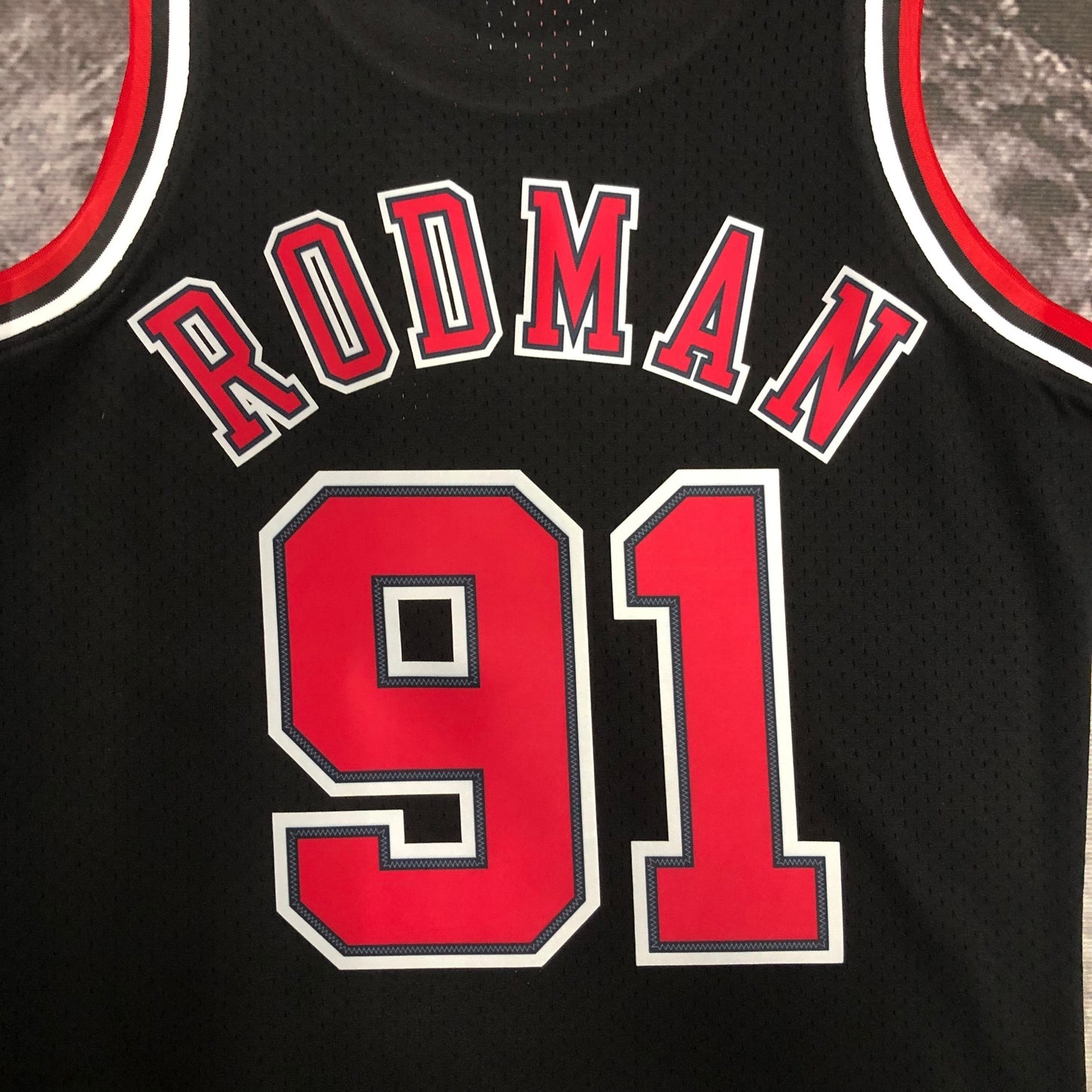 NBA Chicago Bulls 1997/98 #91 Dennis Rodman classic Jersey