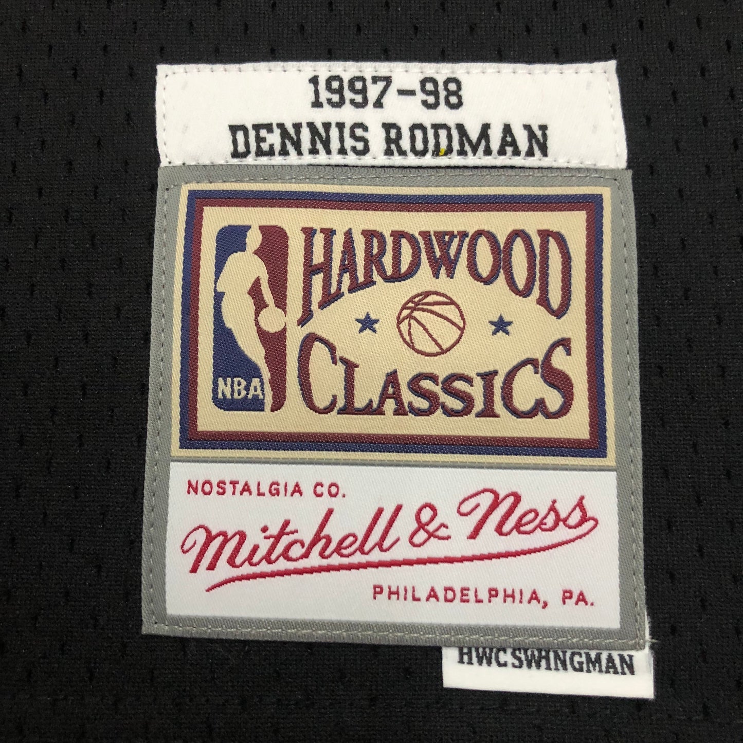 NBA Chicago Bulls 1997/98 #91 Dennis Rodman classic Jersey