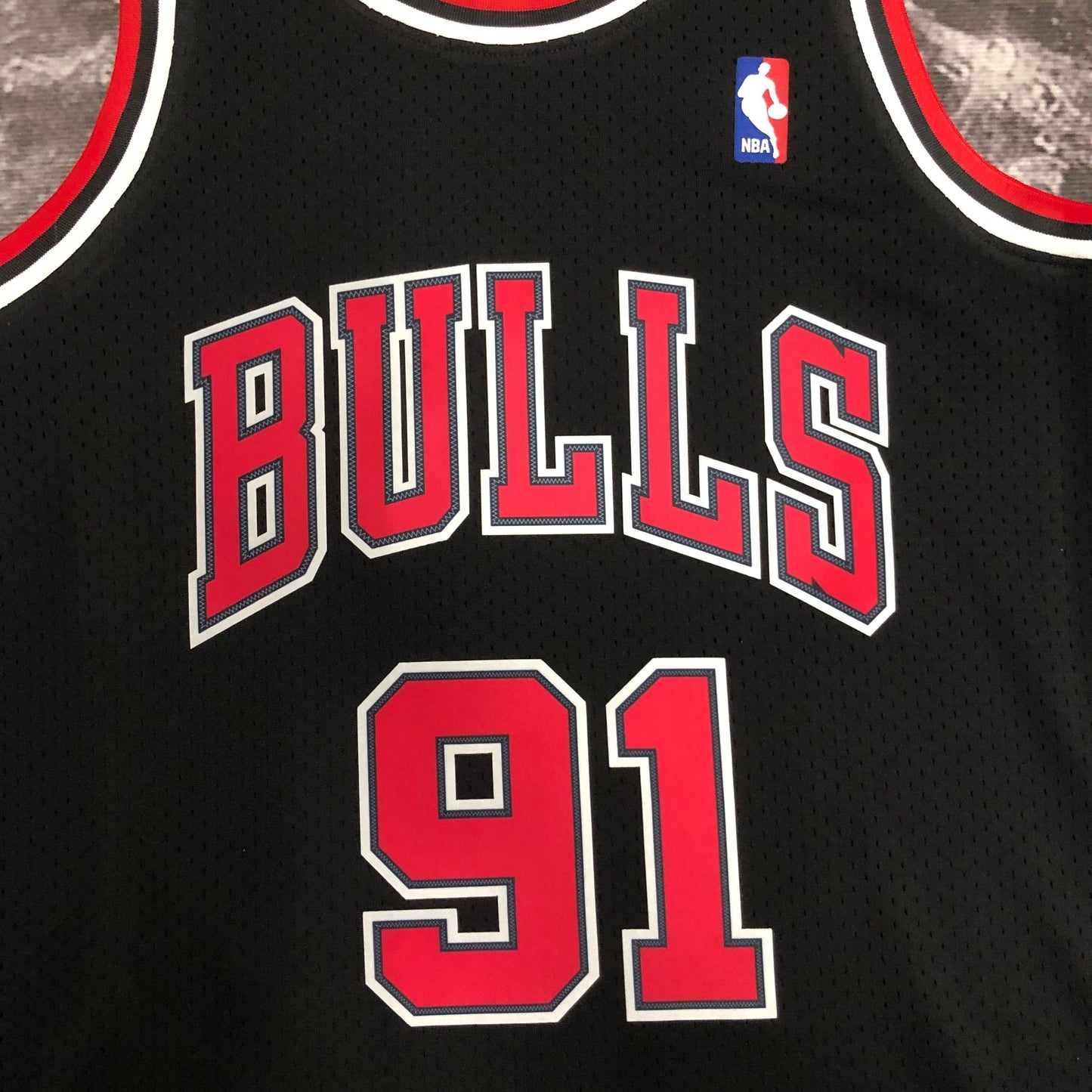 NBA Chicago Bulls 1997/98 #91 Dennis Rodman classic Jersey