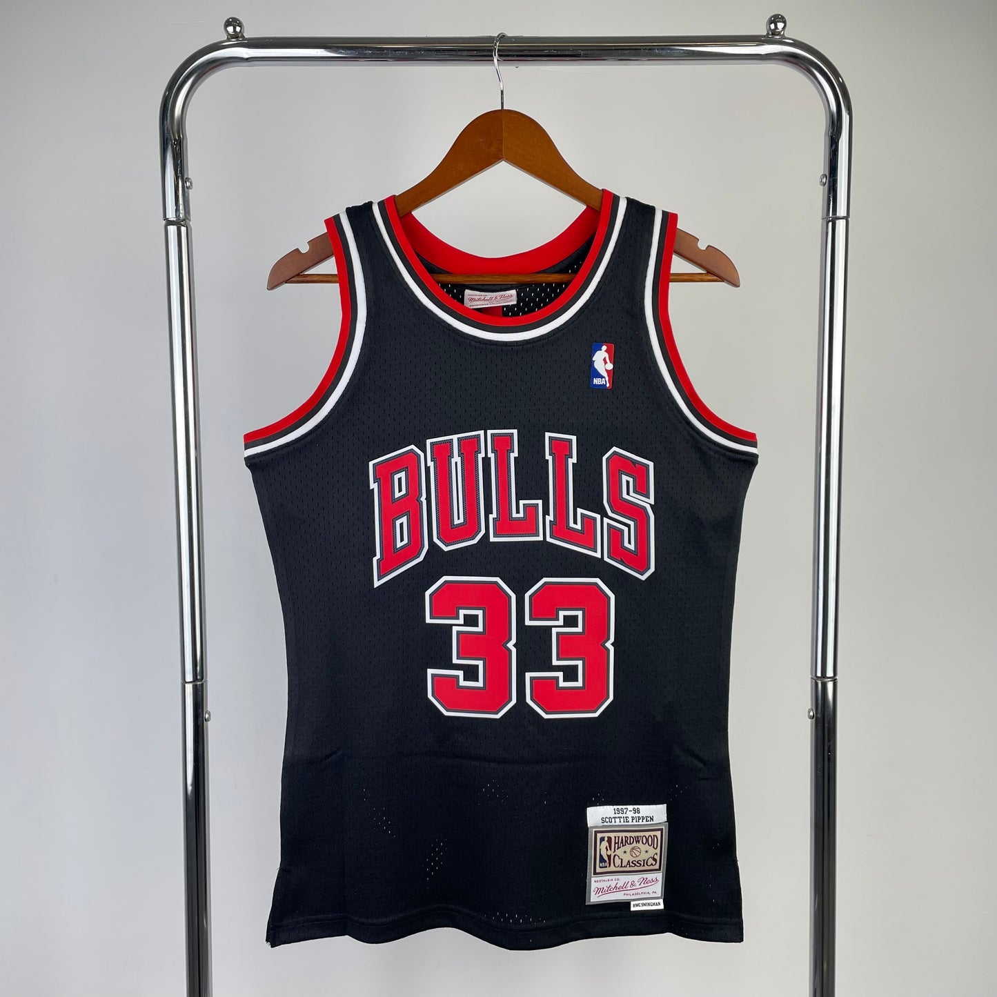 NBA Chicago Bulls 1997/98 #33 Scottie Pippen  classic Jersey