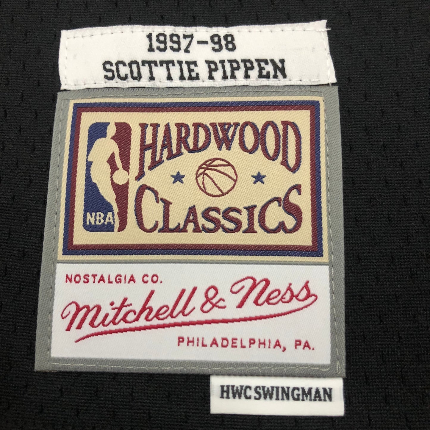 NBA Chicago Bulls 1997/98 #33 Scottie Pippen  classic Jersey