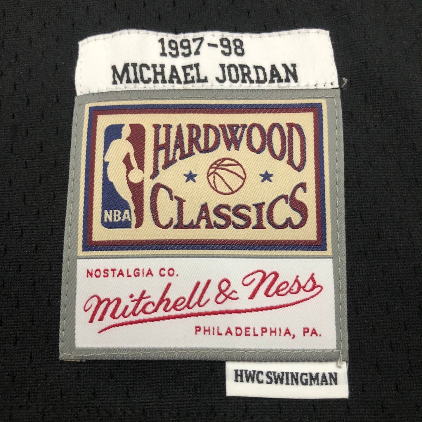 NBA Chicago Bulls 1997/98 #23 Michael Jordan classic Jersey
