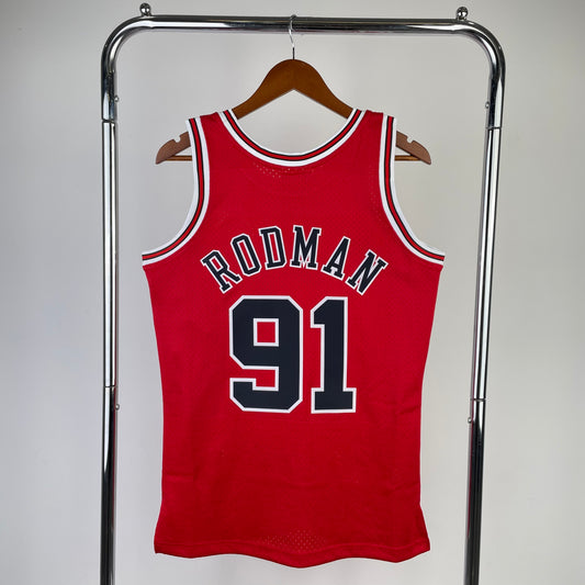NBA Chicago Bulls 1997/98 #91 Dennis Rodman classic Jersey