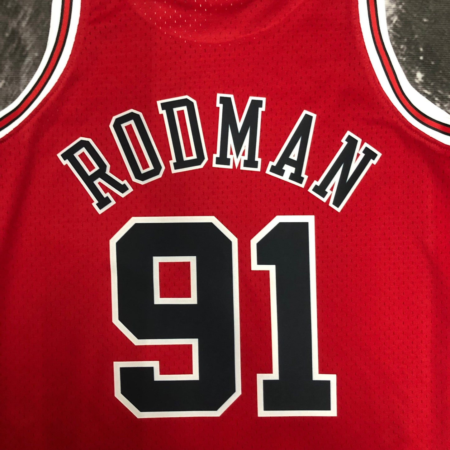 NBA Chicago Bulls 1997/98 #91 Dennis Rodman classic Jersey