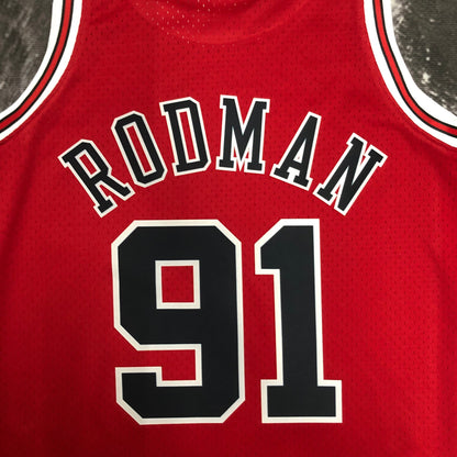 NBA Chicago Bulls 1997/98 #91 Dennis Rodman classic Jersey