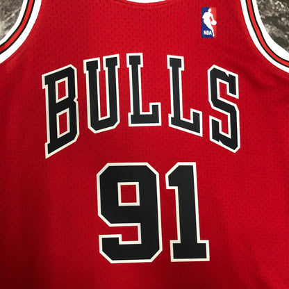 NBA Chicago Bulls 1997/98 #91 Dennis Rodman classic Jersey