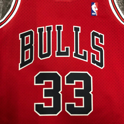 NBA Chicago Bulls 1997/98 #33 Scottie Pippen  classic Jersey