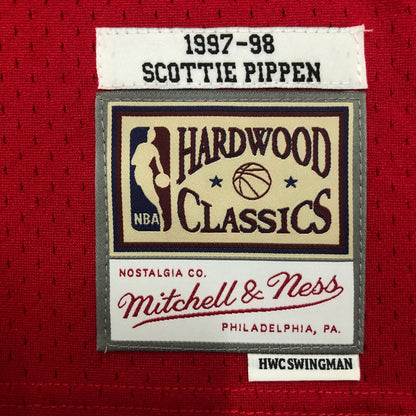 NBA Chicago Bulls 1997/98 #33 Scottie Pippen  classic Jersey