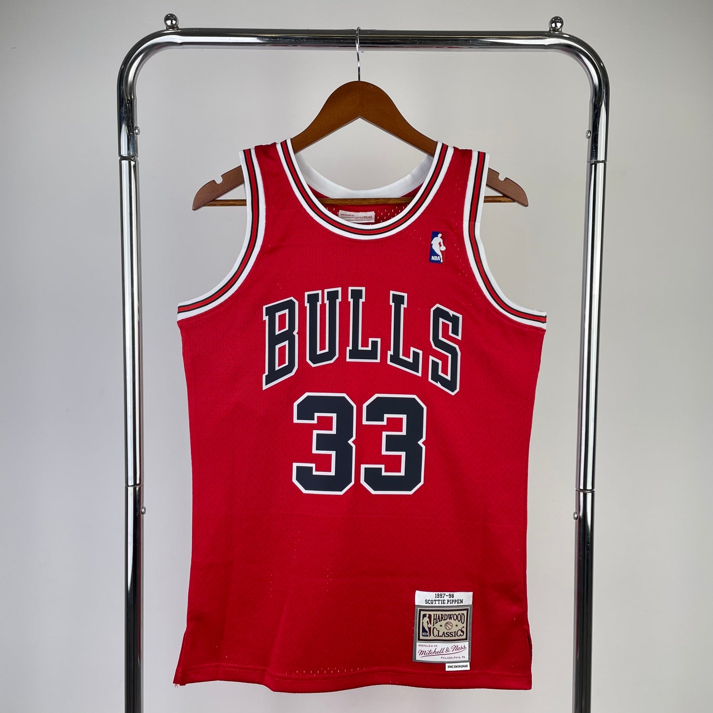 NBA Chicago Bulls 1997/98 #33 Scottie Pippen  classic Jersey